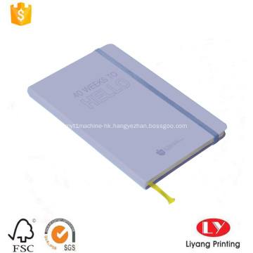 Paper Cover Diary Notebook With Elastic Band